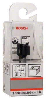 Пазовая фреза 8 mm, D1 12,7 mm, L 12,7 mm, G 50,8 mm 2608628399